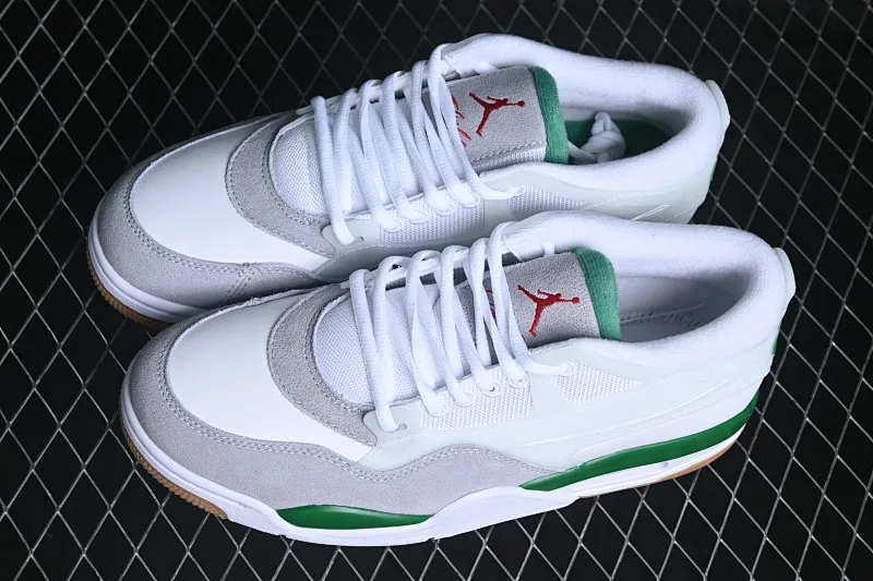 All categories Air Jordan Jordan series basketball shoes Air Jordan 4 Air Jordan 4 "Remastered" AJ4 Joe 4 remake raw rubber white and green FQ7939-103